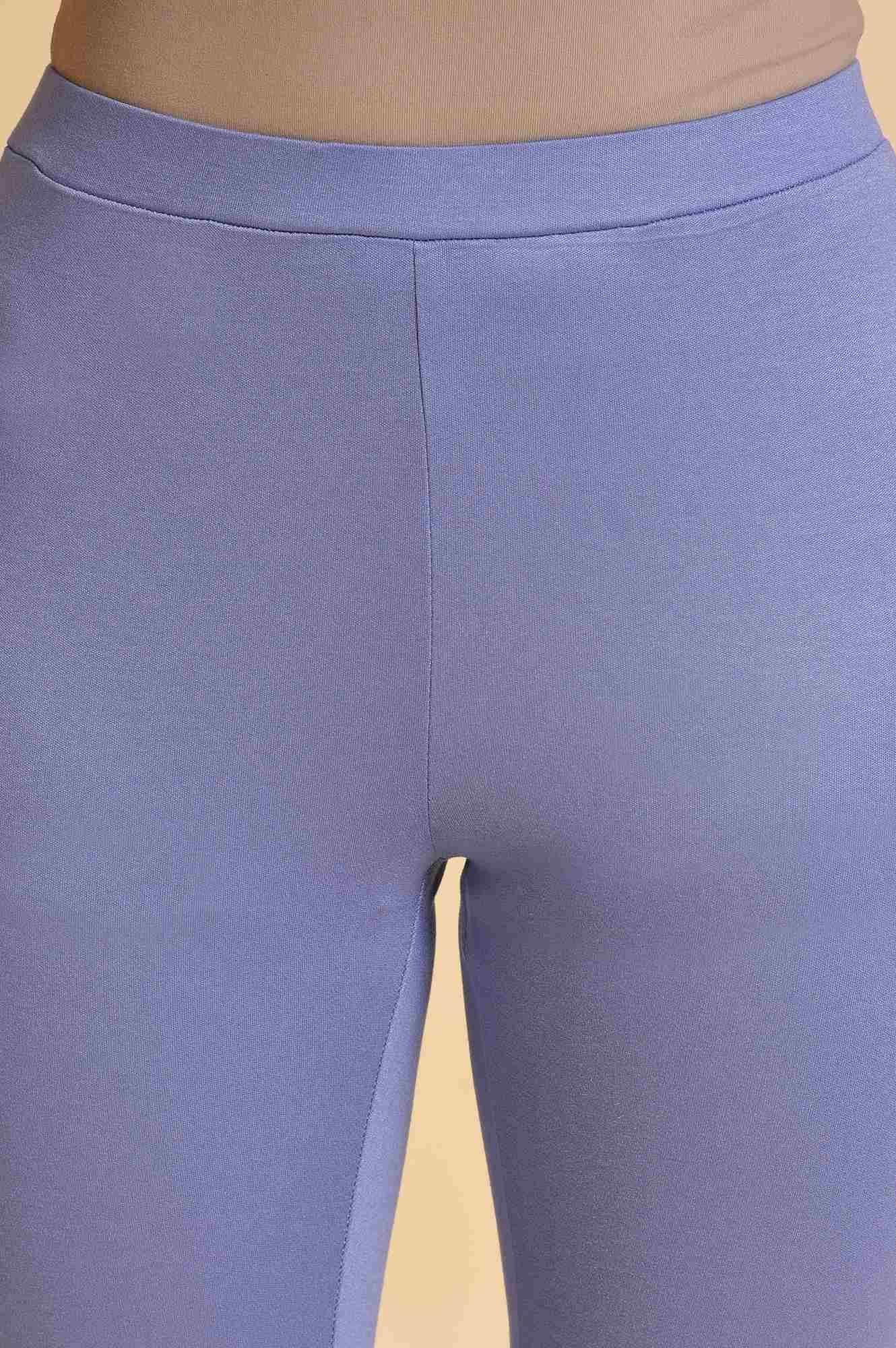 Light Purple A-Line Flowy Dress & Tights Set - Image 6