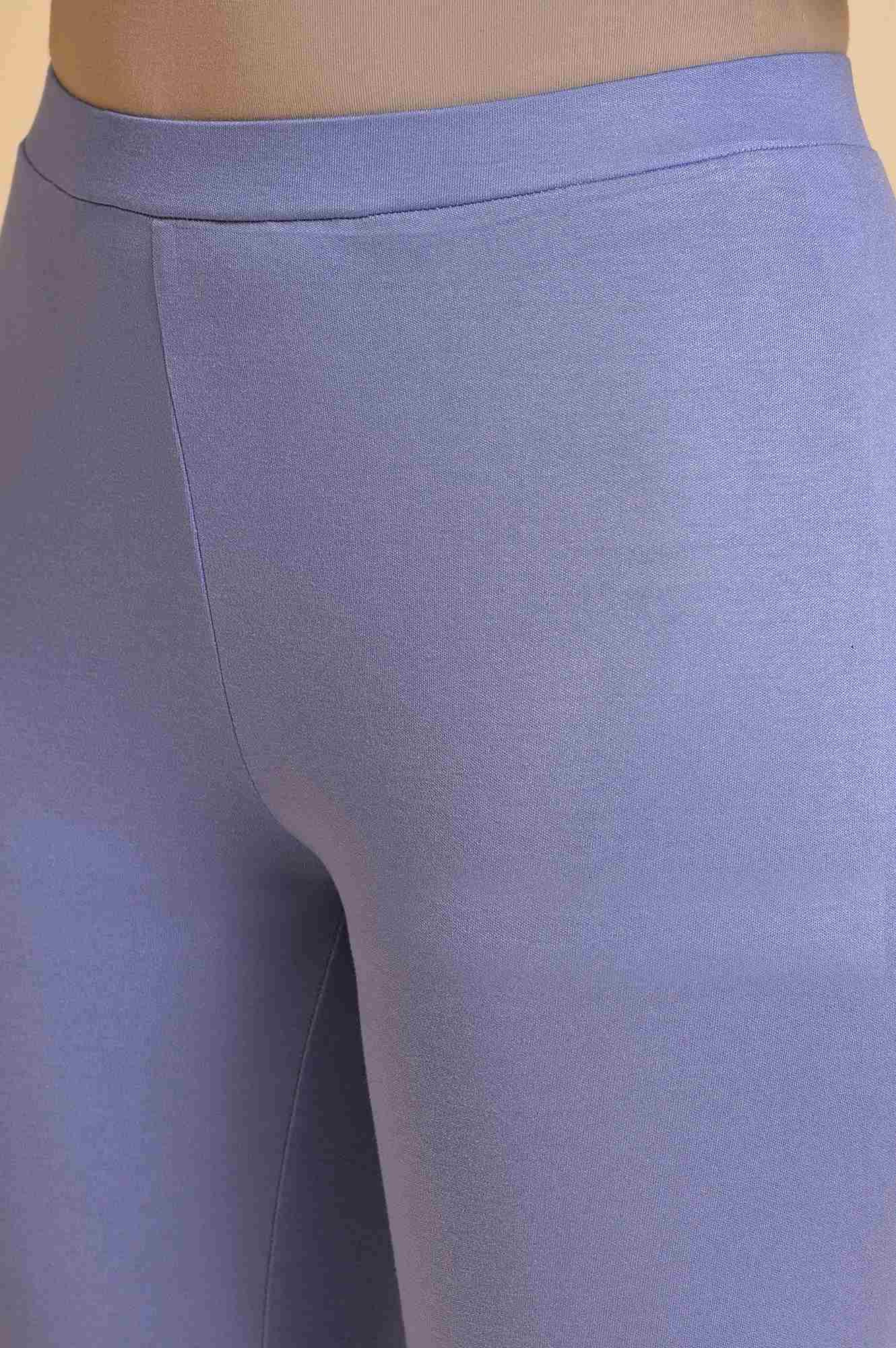 Light Purple A-Line Flowy Dress & Tights Set - Image 7