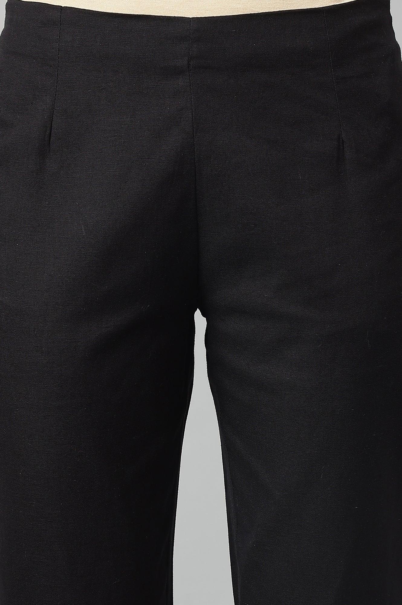Women'S Black Slim Pants - Image 8