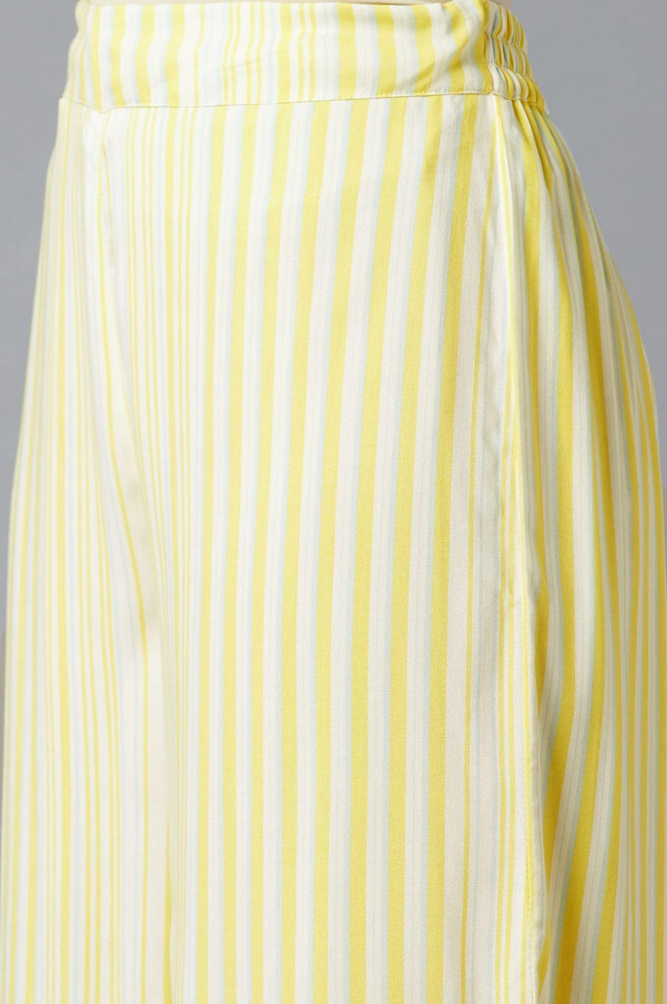 Yellow Solid Parallel Pants - Image 6